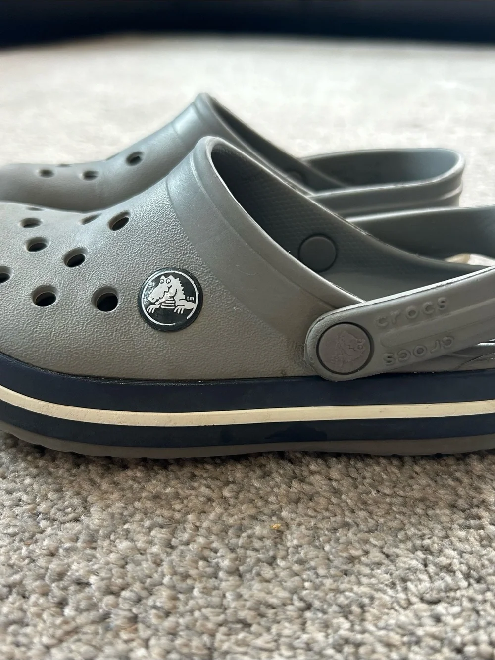 Kids Classic Comfort Clog - Grey Size 11